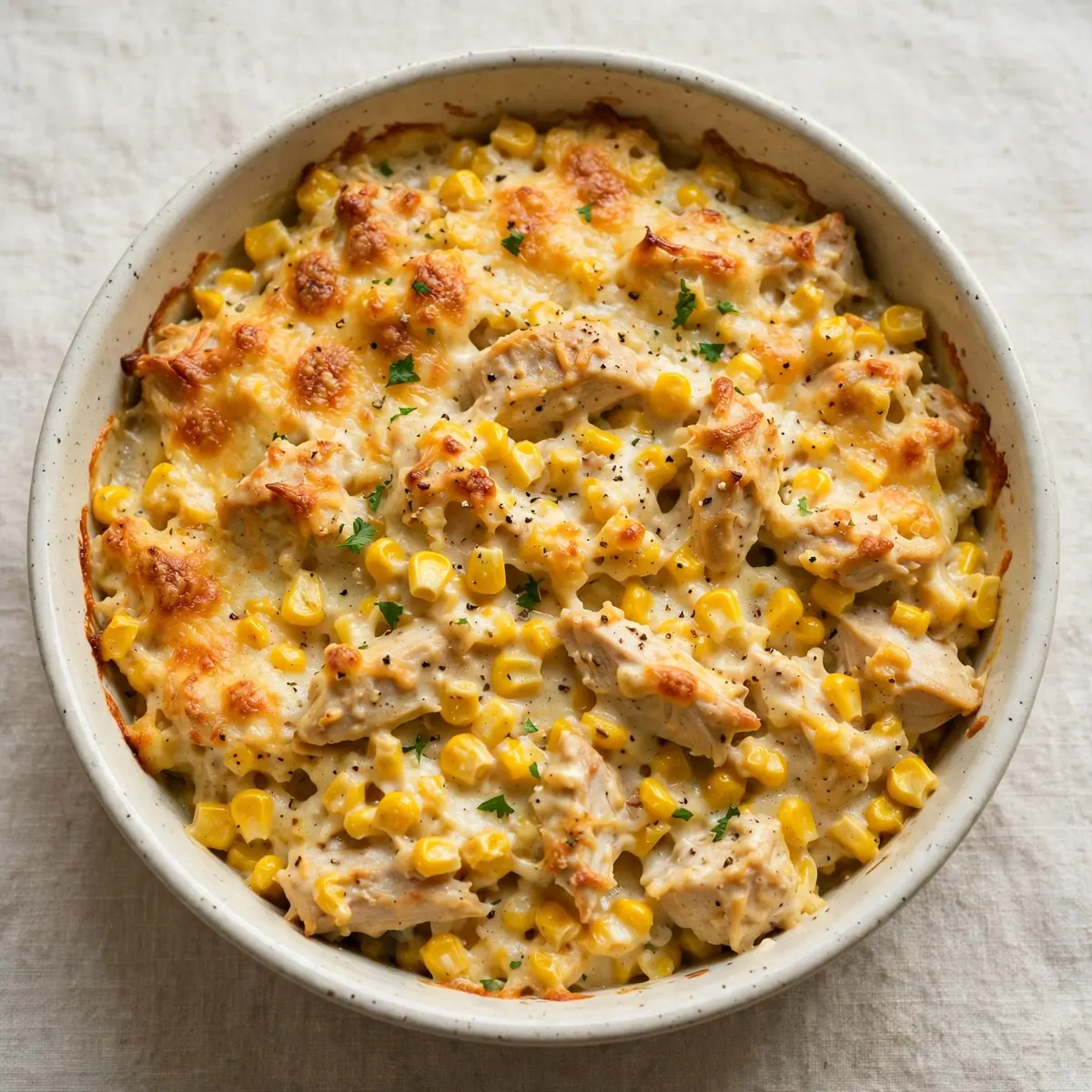 Cozy Weekend Chicken and Sweet Corn Casserole