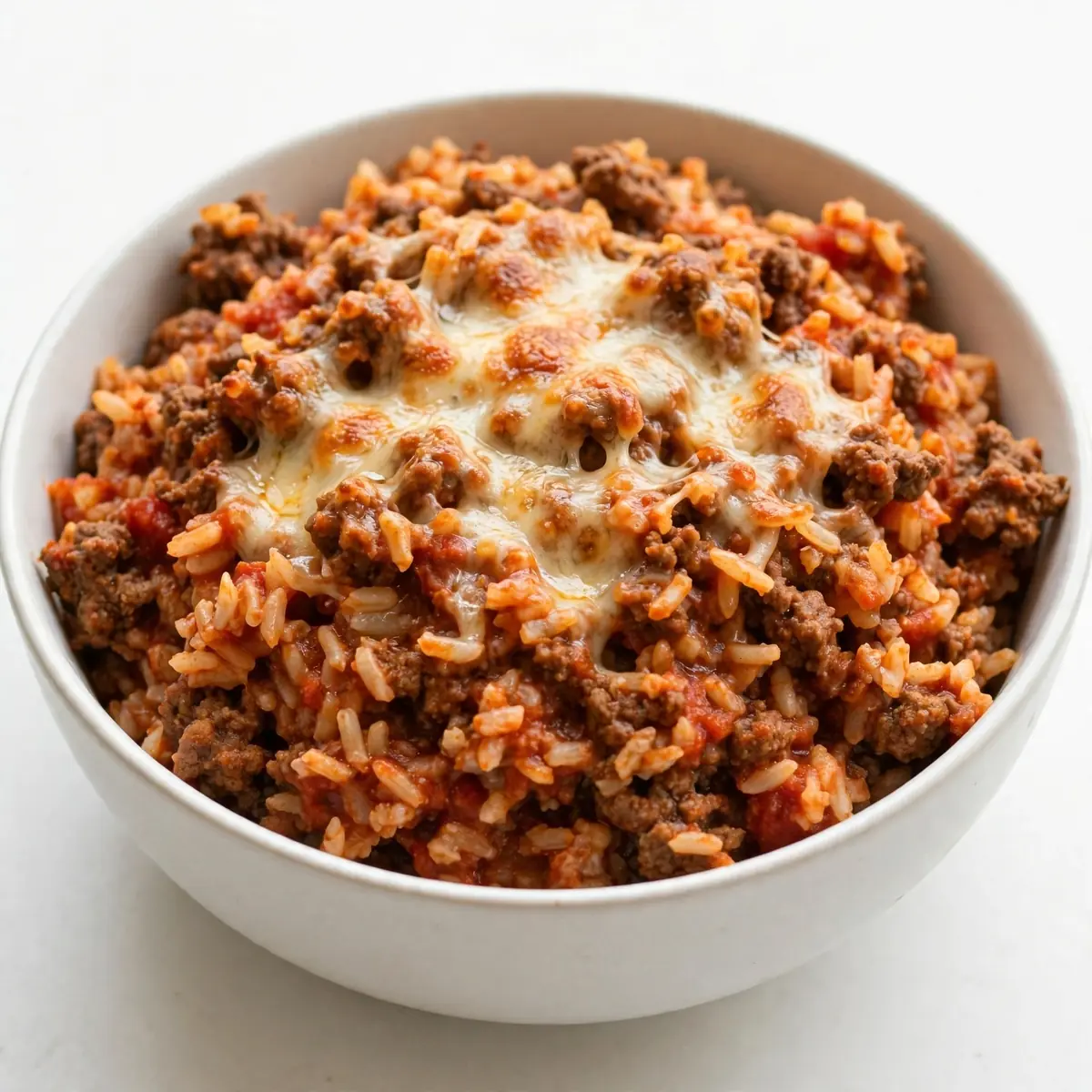 Cozy Weekend Comfort: Simple Ground Beef and Rice Casserole