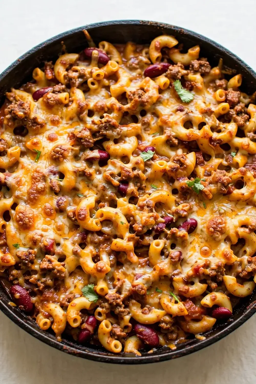 One-Pan Chili Mac Bake