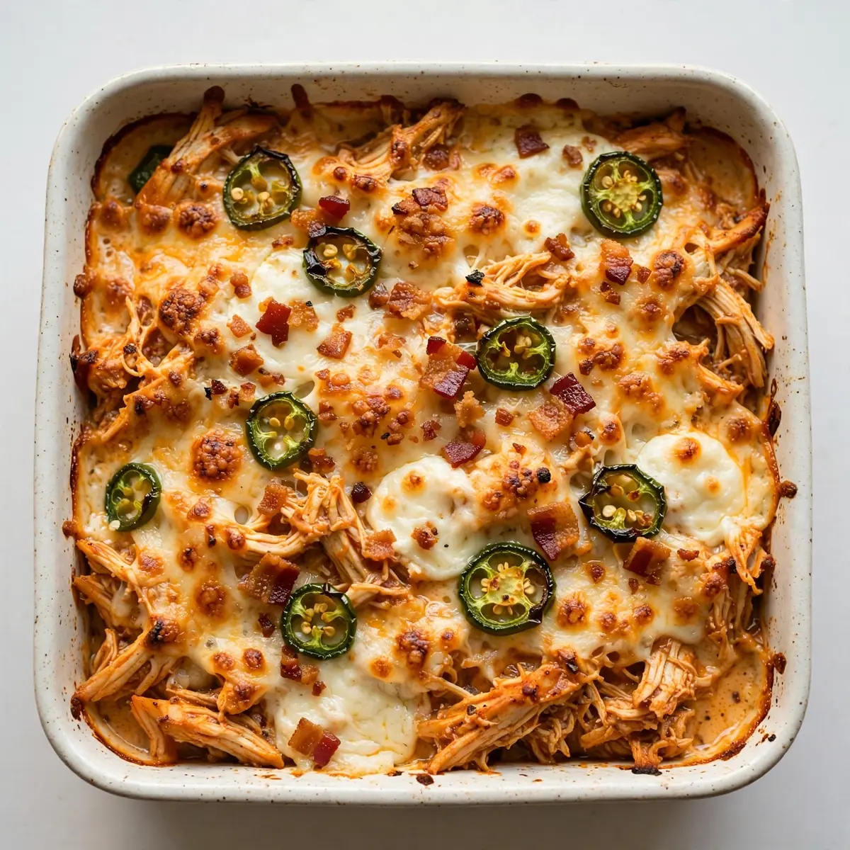 Cozy Weekend Project: Buffalo Chicken Jalapeño Popper Casserole