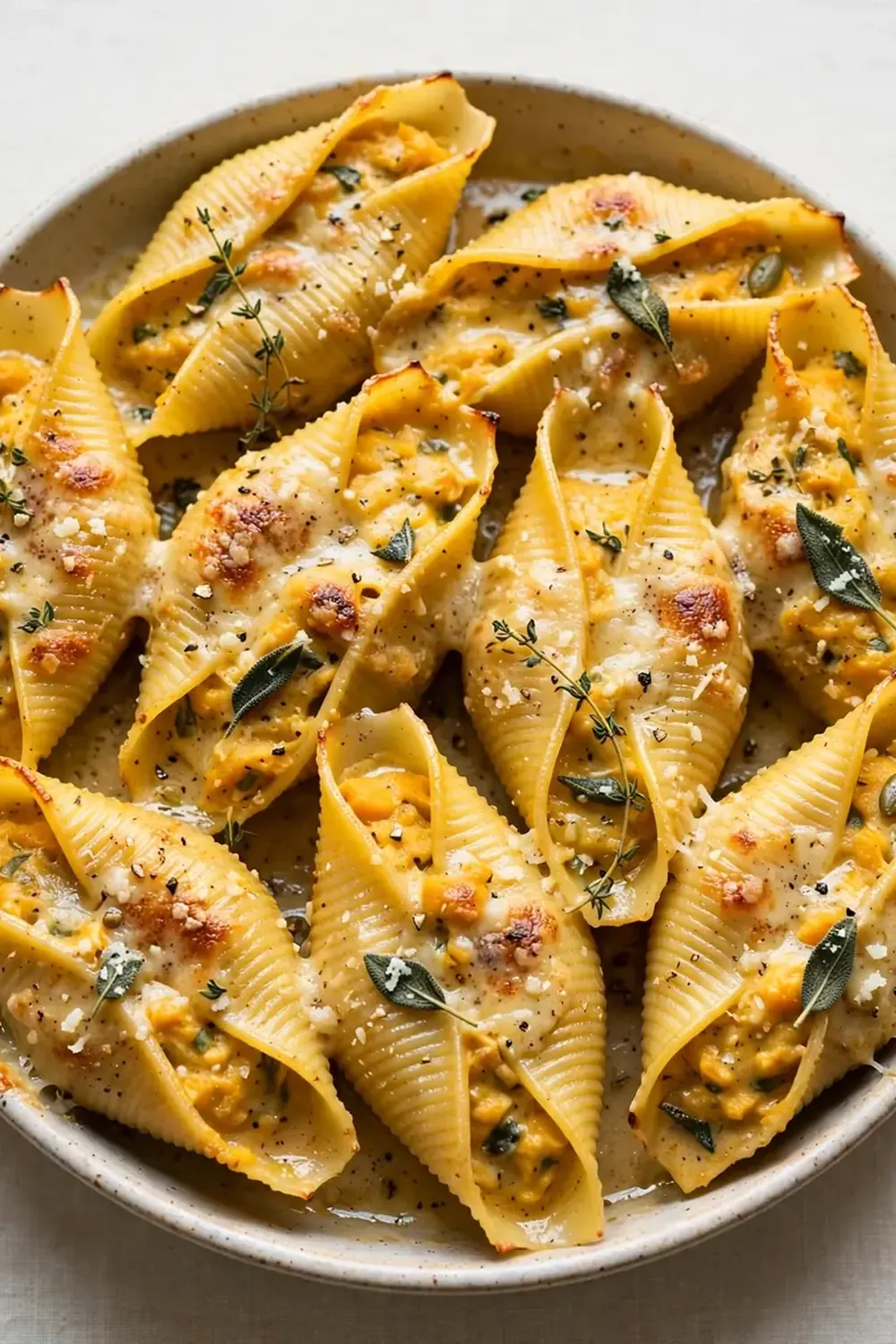 Butternut Squash Stuffed Shells