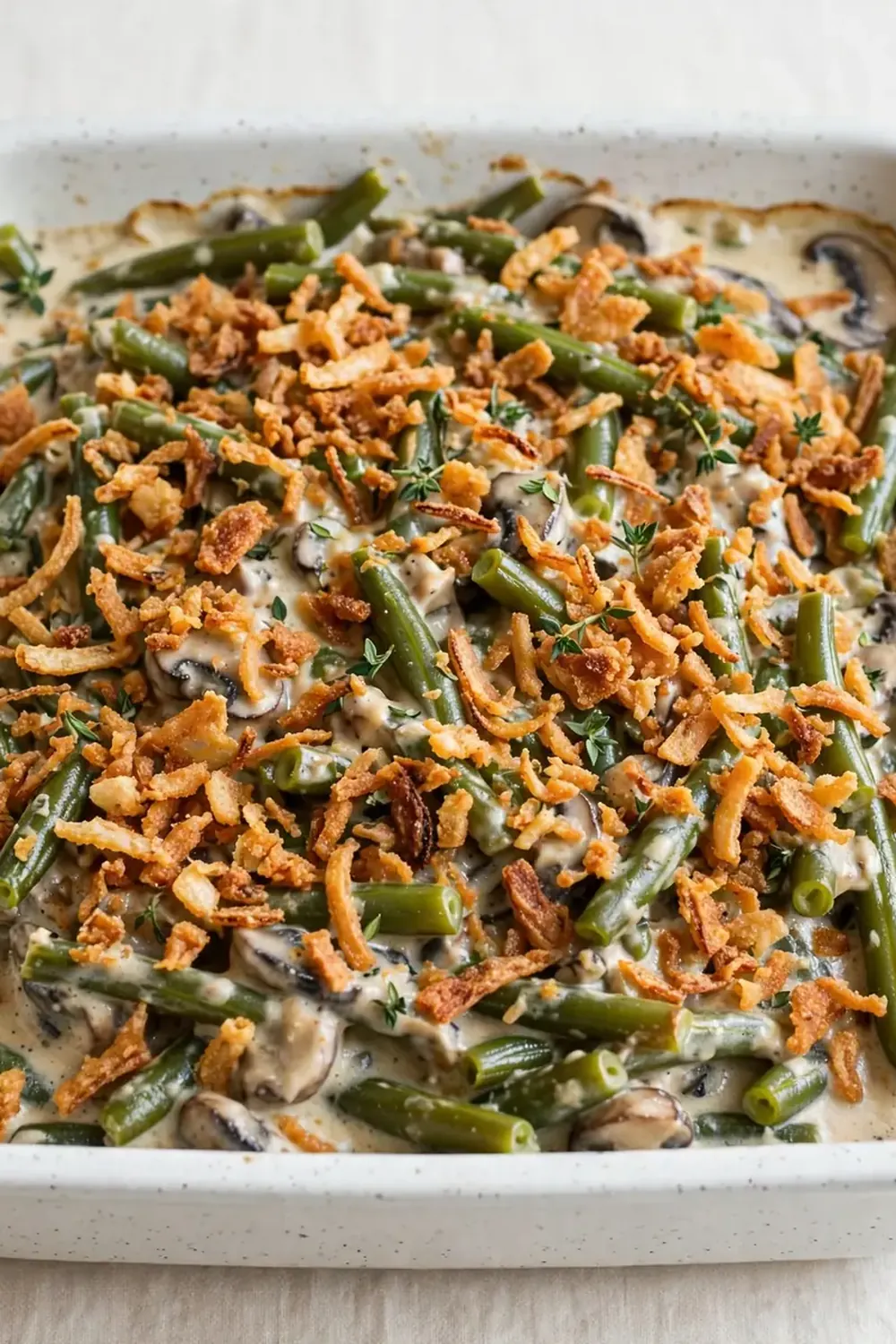 Vegan Green Bean Casserole